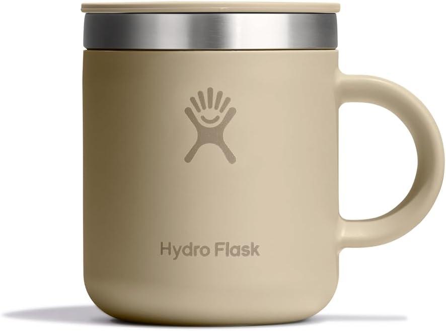 imageHydro Flask Coffee Mug Insulated Stainless Steel Non Spill Leak Resistant Travel Mug 12 Oz SandpiperOAT