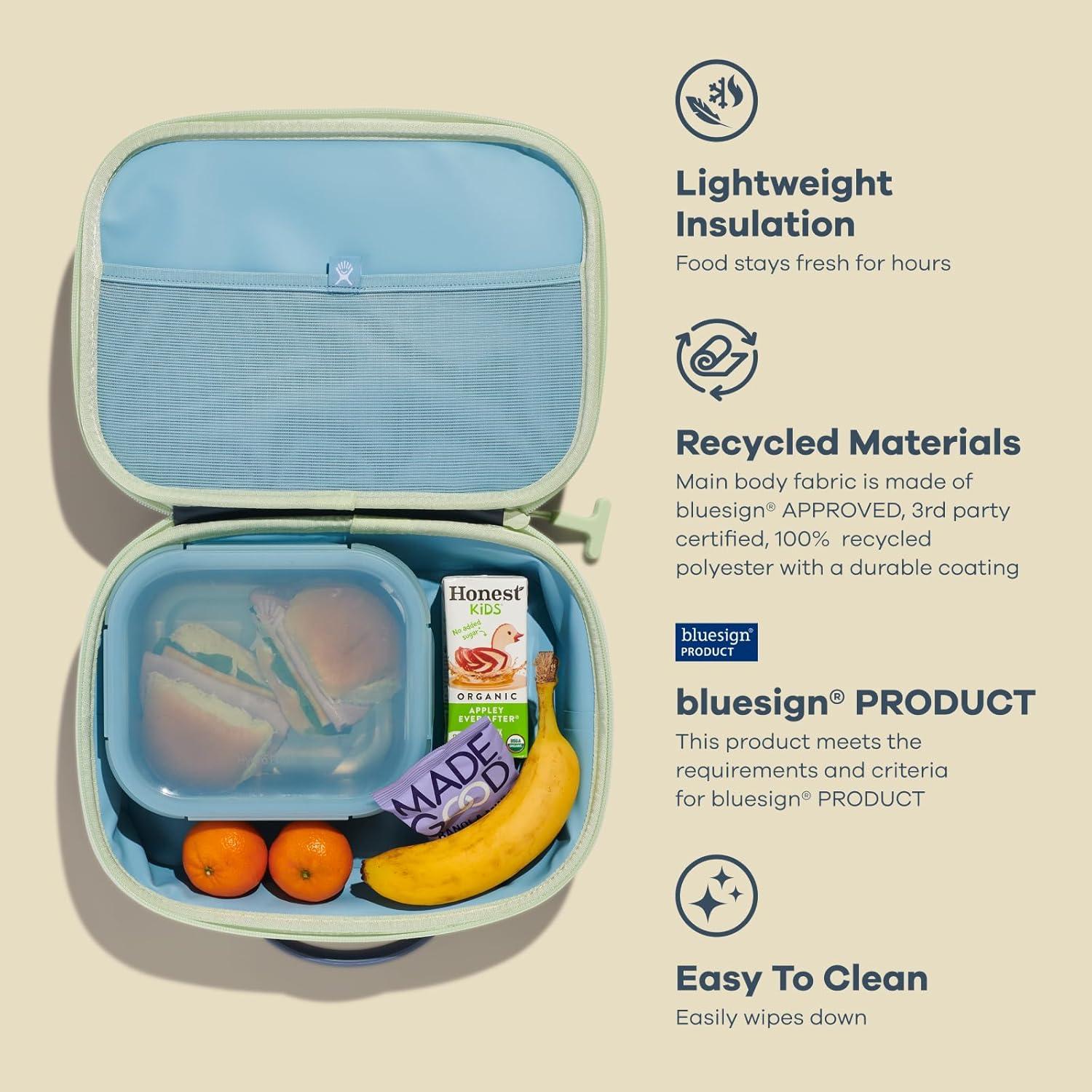 imageHydro Flask Lunch Box for Kids Unisex for Girls or Boys Insulated Lunch Bag for School in Dahlia PinkCOCONUT