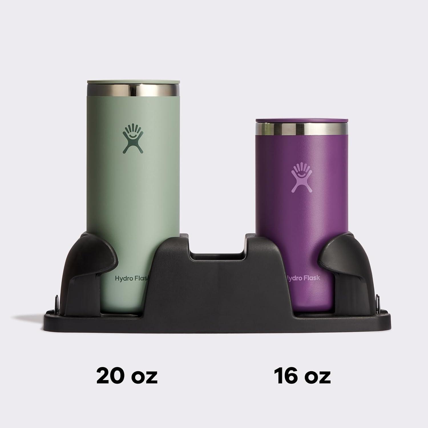 imageHydro Flask Travel Coffee Cup Insulated Stainless Steel NonSpill Leak Proof ToGo Tumbler 16 Oz Mermaid GreenBEACHPLUM PURPLE