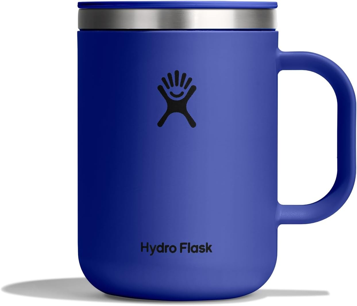 image:imageHydro Flask Coffee Mug Insulated Stainless Steel Non Spill Leak Resistant Travel Mug 12 Oz Deep TealCapri Blue