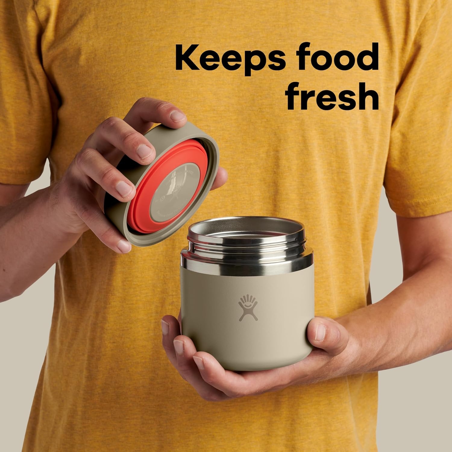 image:imageHydro Flask Food Jar Insulated Stainless Steel Snack Travel Container for Hot Food Lunch amp Soup 12 Oz Deep TealHarbor Blue
