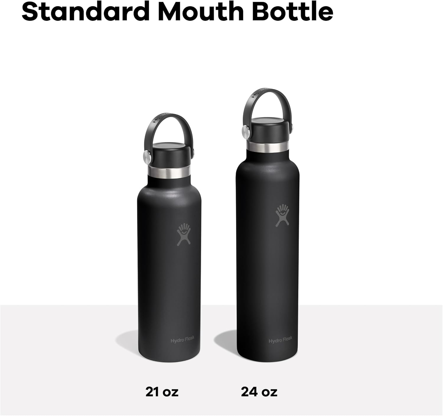 image:imageHydro Flask Water Bottle Insulated Stainless Steel Non Spill Leakproof in 24 Oz Deep TealCapri Blue