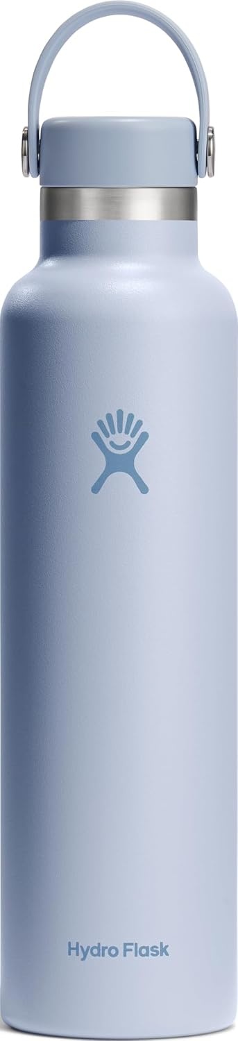 image:imageHydro Flask Water Bottle Insulated Stainless Steel Non Spill Leakproof in 24 Oz Deep TealSurf