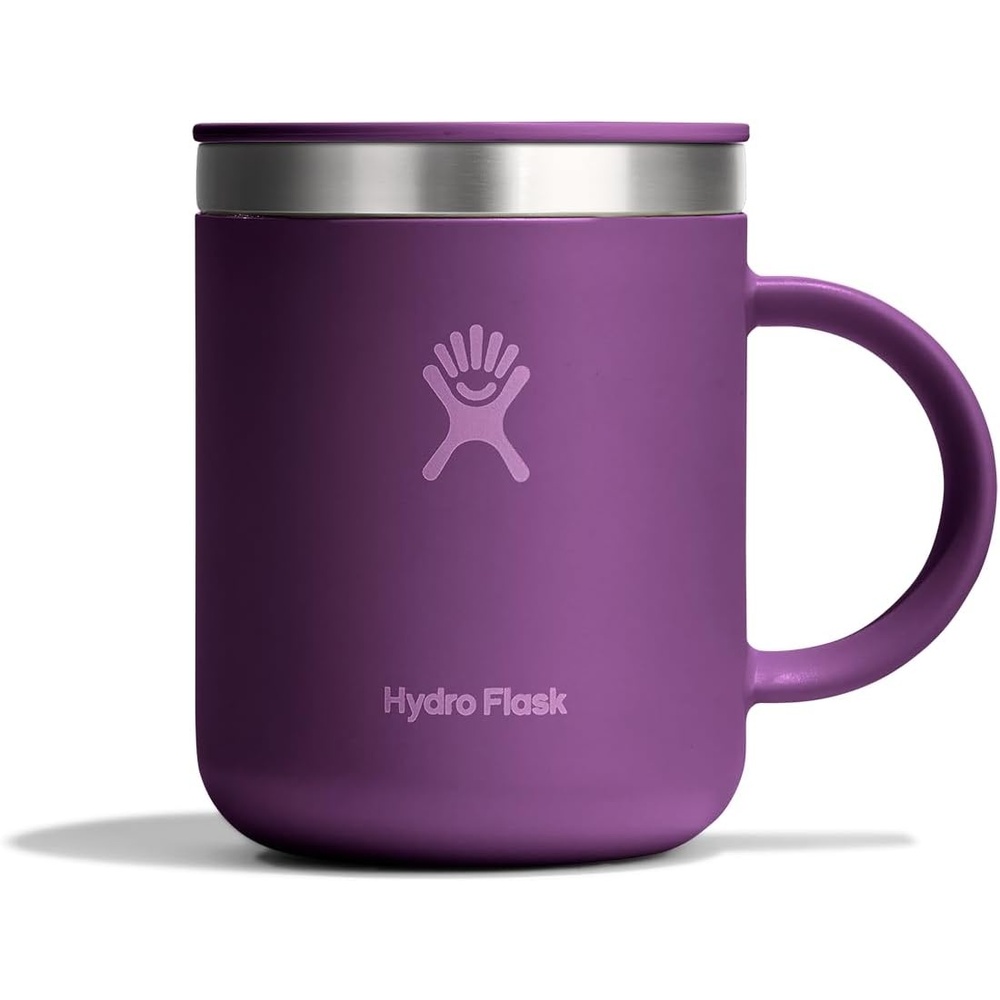 image:imageHydro Flask Coffee Mug  Insulated Stainless Steel Non Spill Leak Resistant Travel Mug 12 Oz Deep TealBeachplum Purple