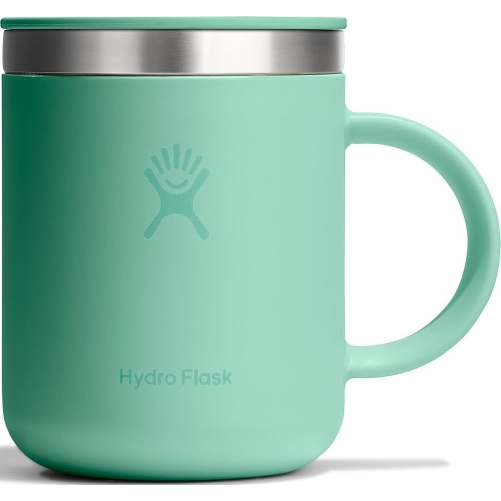 image:imageHydro Flask Coffee Mug  Insulated Stainless Steel Non Spill Leak Resistant Travel Mug 12 Oz Deep TealMermaid Green