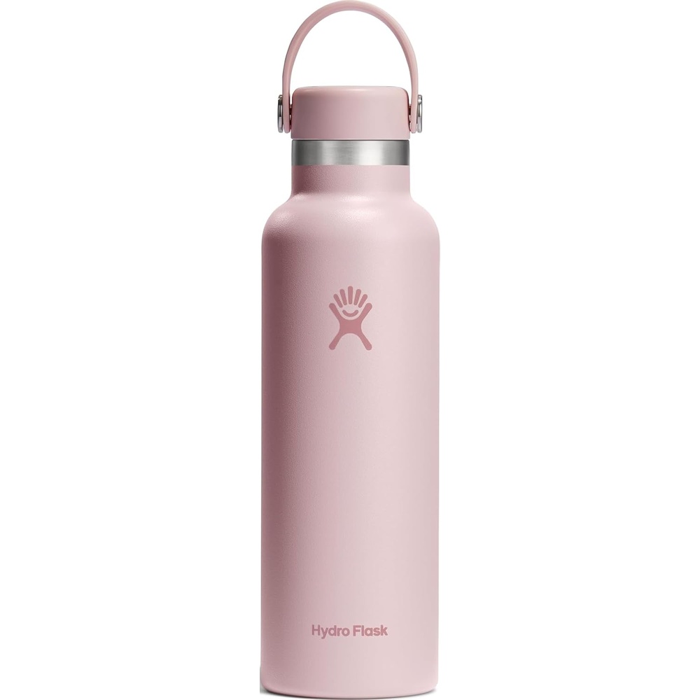 image:imageHydro Flask Water Bottle Insulated Stainless Steel Non Spill Leakproof in 24 Oz Deep TealTonal Trillium