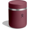 Hydro Flask Food Jar – Insulated Stainless Steel, Snack Travel Container for Hot Food, Lunch, & Soup 12 Oz Deep Teal(BURGUNDY)