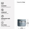 Hydro Flask Food Jar – Insulated Stainless Steel, Snack Travel Container for Hot Food, Lunch, & Soup 12 Oz Deep Teal(DEEP TEAL)