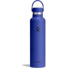 Hydro Flask Water Bottle – Insulated Stainless Steel – Non Spill, Leakproof in 24 Oz Deep Teal(Capri Blue)