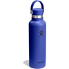 Hydro Flask Water Bottle – Insulated Stainless Steel – Non Spill, Leakproof in 24 Oz Deep Teal(Capri Blue)