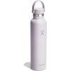 Hydro Flask Water Bottle – Insulated Stainless Steel – Non Spill, Leakproof in 24 Oz Deep Teal(Cloud Pink)