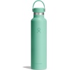 Hydro Flask Water Bottle – Insulated Stainless Steel – Non Spill, Leakproof in 24 Oz Deep Teal(Mermaid Green)
