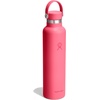 Hydro Flask Water Bottle – Insulated Stainless Steel – Non Spill, Leakproof in 24 Oz Deep Teal(Popstar Pink)