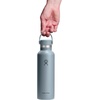 Hydro Flask Water Bottle – Insulated Stainless Steel – Non Spill, Leakproof in 24 Oz Deep Teal(Shale Gray)