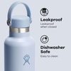 Hydro Flask Water Bottle – Insulated Stainless Steel – Non Spill, Leakproof in 24 Oz Deep Teal(Surf)