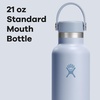 Hydro Flask Water Bottle – Insulated Stainless Steel – Non Spill, Leakproof in 24 Oz Deep Teal(Surf)