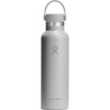 Hydro Flask Water Bottle – Insulated Stainless Steel – Non Spill, Leakproof in 24 Oz Deep Teal(Birch Gray)