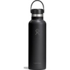 Hydro Flask Water Bottle – Insulated Stainless Steel – Non Spill, Leakproof in 24 Oz Deep Teal(Black)