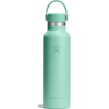 Hydro Flask Water Bottle – Insulated Stainless Steel – Non Spill, Leakproof in 24 Oz Deep Teal(Mermaid Green)