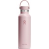 Hydro Flask Water Bottle – Insulated Stainless Steel – Non Spill, Leakproof in 24 Oz Deep Teal(Tonal Trillium)