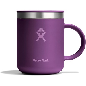 Hydro Flask Coffee Mug – Insulated Stainless Steel, Non Spill, Leak Resistant Travel Mug 12 Oz Deep Teal(Beachplum Purple)