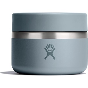 Hydro Flask Food Jar – Insulated Stainless Steel, Snack Travel Container for Hot Food, Lunch, & Soup 12 Oz Deep Teal(Shale Gray)