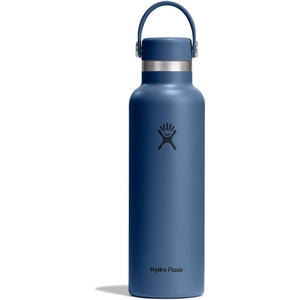 Hydro Flask Water Bottle – Insulated Stainless Steel – Non Spill, Leakproof in 24 Oz Deep Teal(Harbor Blue)