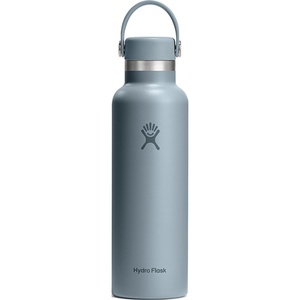 Hydro Flask Water Bottle – Insulated Stainless Steel – Non Spill, Leakproof in 24 Oz Deep Teal(Shale Gray)