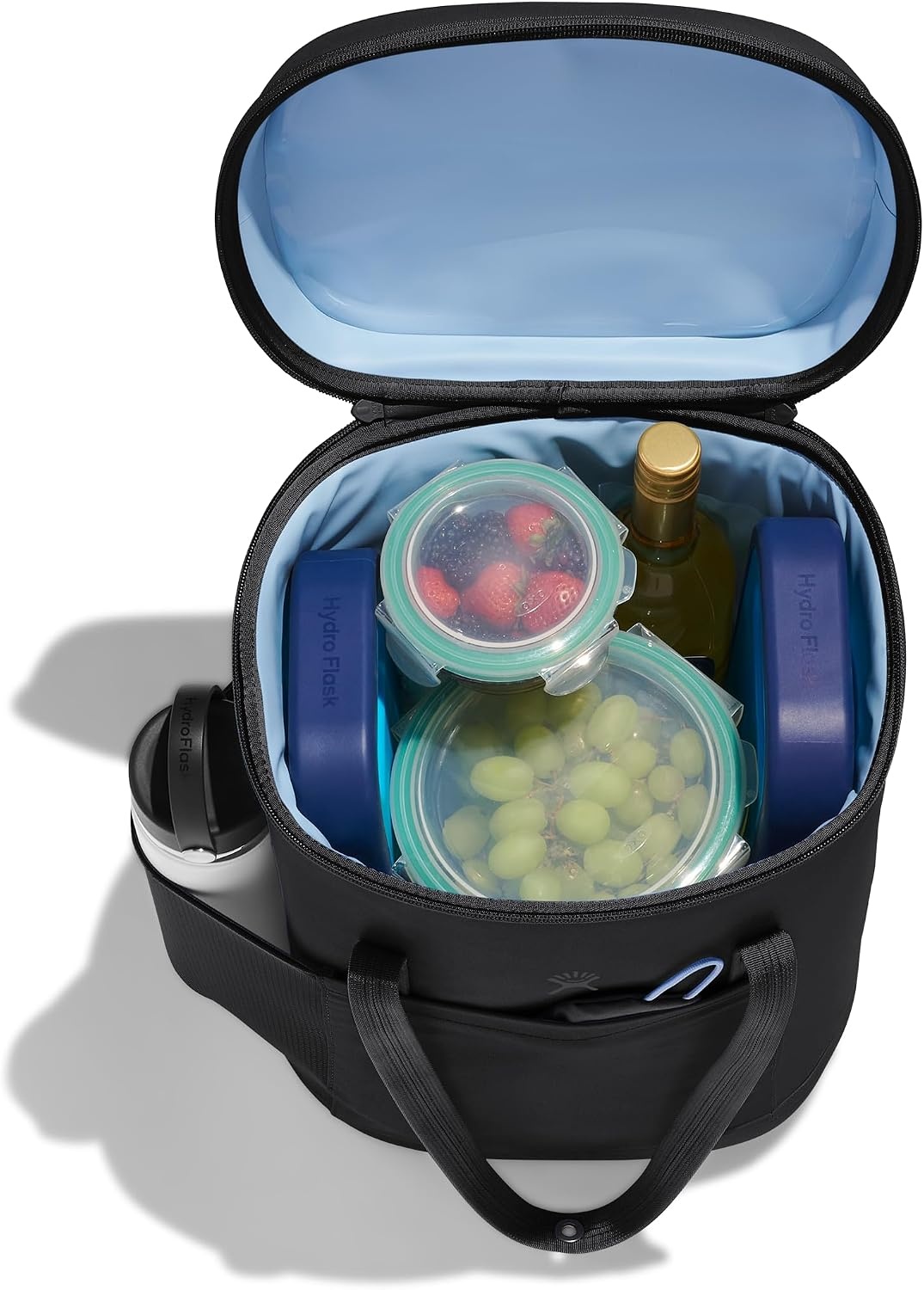 image:imageHydro Flask Carryout Cooler Insulated Portable Soft Cooler 30 L Palmer GreenBlack
