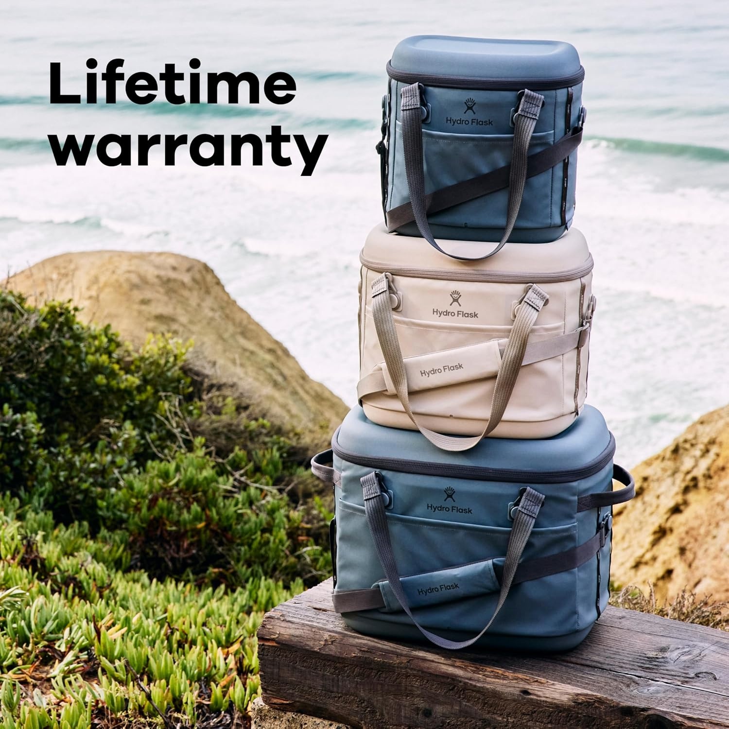 image:imageHydro Flask Carryout Cooler Insulated Portable Soft Cooler 30 L Palmer GreenCAPRI BLUE