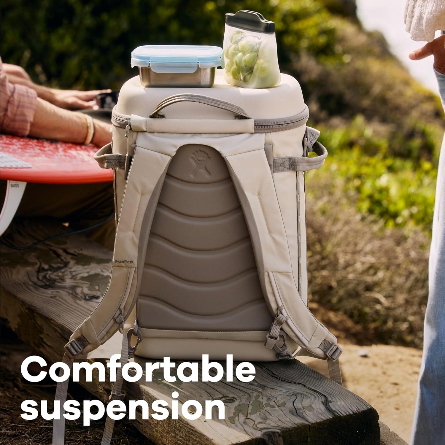 image:imageHydro Flask Carryout Cooler Backpack Insulated Portable Soft Cooler 22 L Capacity Palmer Green