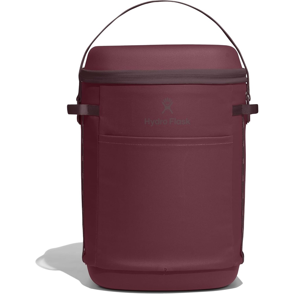 image:imageHydro Flask Carryout Cooler Backpack Insulated Portable Soft Cooler 22 L Capacity Burgundy