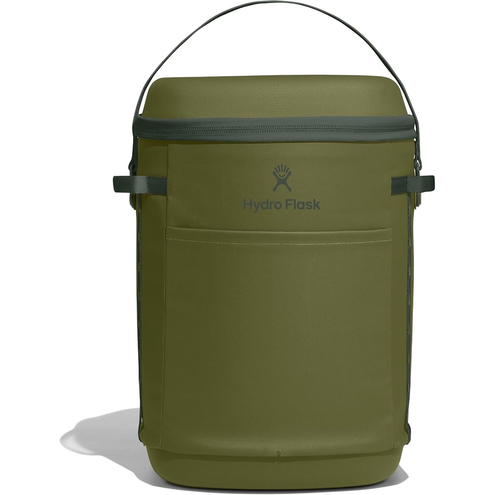 image:imageHydro Flask Carryout Cooler Backpack Insulated Portable Soft Cooler 22 L Capacity Palmer Green