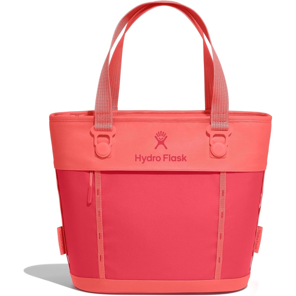 image:imageHydro Flask Carryout Tote Insulated Tote Bag 10 L Capacity in Woodland CamoPopstar Pink