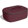 Hydro Flask Carryout Lunch Box – Insulated Lunch Box – Soft Cooler Travel Bag Burgundy(Burgundy)