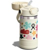 Hydro Flask Kids Water Bottle for School – Stainless Steel and Insulated with Covered Straw Cap – 12 Oz in Daydream White