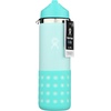 Hydro Flask Kids Water Bottle for School – Stainless Steel and Insulated with Straw Cap – 12 Oz in Blossom Pink(Dew Blue)