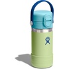 Hydro Flask Kids Water Bottle for School – Stainless Steel and Insulated with Straw Cap – 12 Oz in Seedling Green