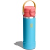 Hydro Flask Kids Water Bottle for School – Stainless Steel and Insulated with Straw Cap – 18 Oz in Bluejay