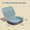 Hydro Flask Lunch Box for Kids – Unisex for Girls or Boys – Insulated Lunch Bag for School in Anemone Purple(COCONUT)