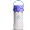 Hydro Flask Kids Water Bottle for School – Stainless Steel and Insulated with Straw Cap – 12 Oz in Blossom Pink(Cloud Pink)