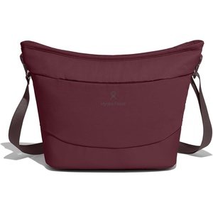 Hydro Flask Carryout Lunch Tote – Insulated Tote Bag – Soft Travel Cooler Woodland Camo(Burgundy)
