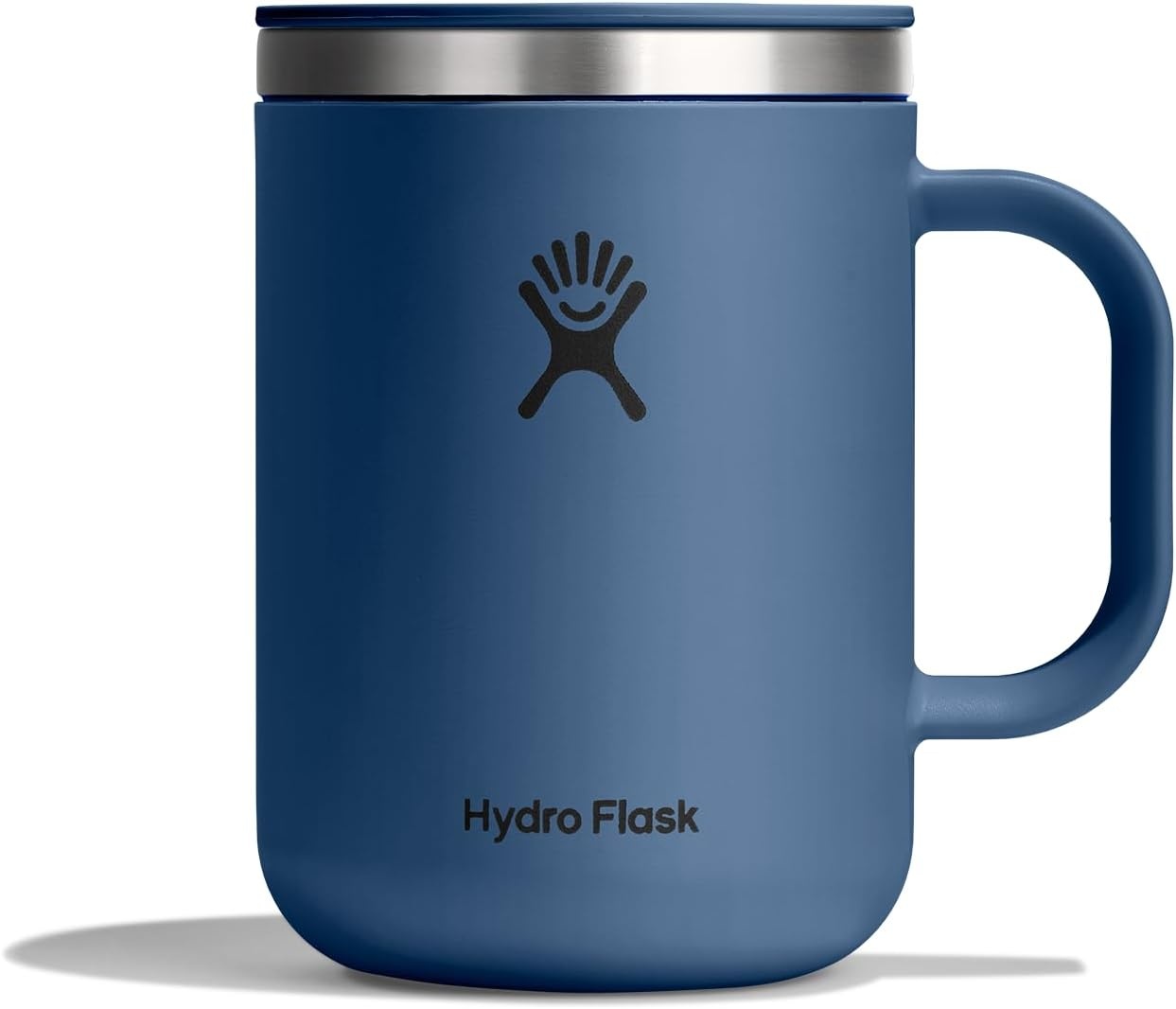 image:imageHydro Flask Coffee Mug Insulated Stainless Steel Non Spill Leak Resistant Travel Mug 24 Oz Palmer GreenHarbor Blue