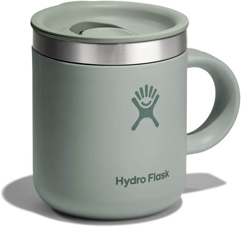 image:imageHydro Flask Coffee Mug Insulated Stainless Steel Non Spill Leak Resistant Travel Mug 24 Oz Palmer GreenTonal Agave Green
