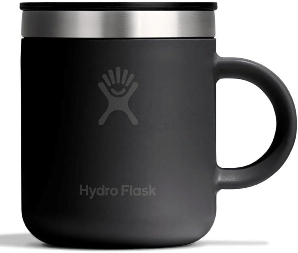 image:imageHydro Flask Coffee Mug Insulated Stainless Steel Non Spill Leak Resistant Travel Mug 24 Oz Palmer GreenTonal Black