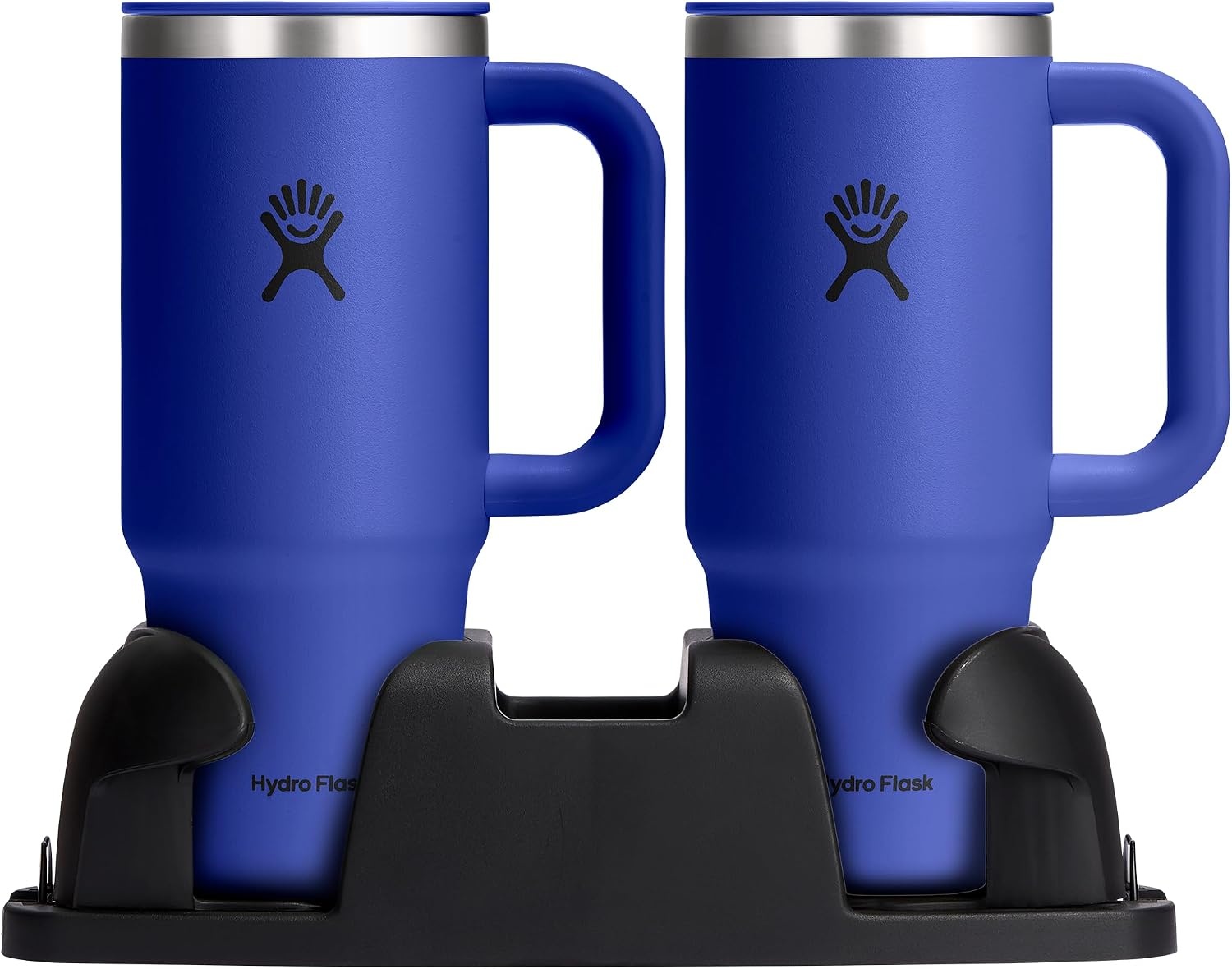 image:imageHydro Flask Coffee Travel Tumbler Mug Insulated Stainless Steel Leak Proof Hot amp Iced Coffee Cup 24 Oz BurgundyCapri Blue