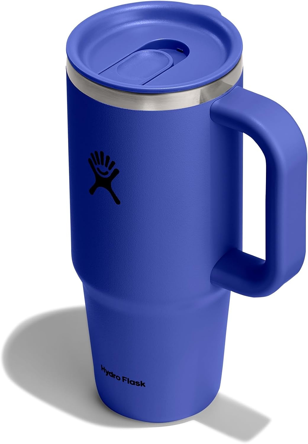 image:imageHydro Flask Coffee Travel Tumbler Mug Insulated Stainless Steel Leak Proof Hot amp Iced Coffee Cup 24 Oz BurgundyCapri Blue