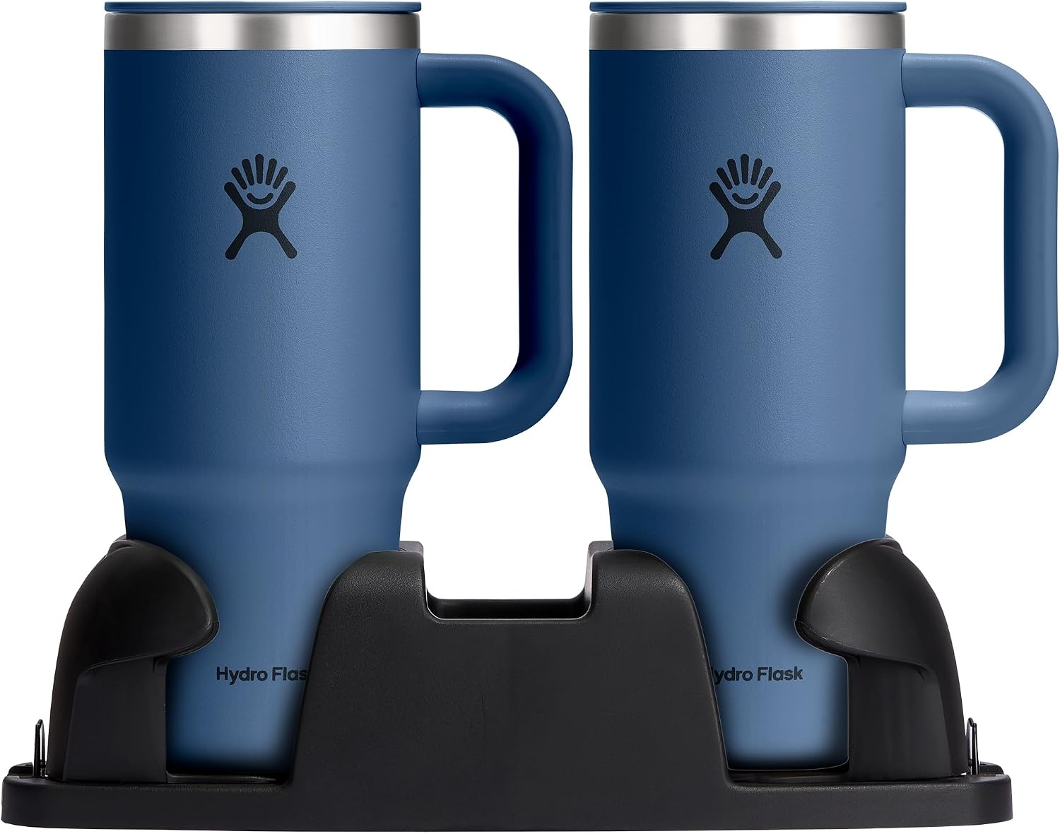 image:imageHydro Flask Coffee Travel Tumbler Mug Insulated Stainless Steel Leak Proof Hot amp Iced Coffee Cup 24 Oz BurgundyHarbor Blue