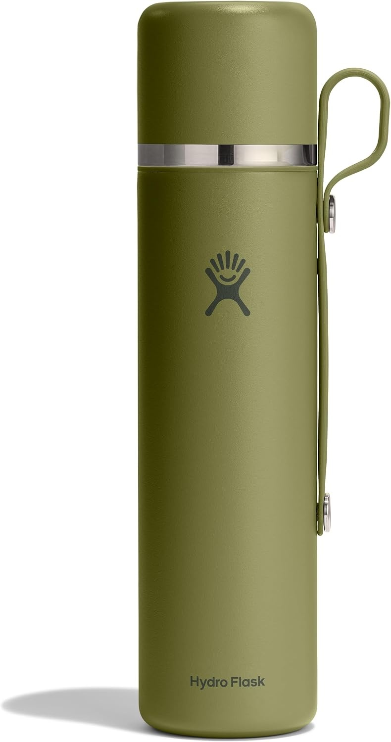 image:imageHydro Flask Hot Flask amp Cup Insulated Stainless Steel Hot Drink Travel Container for Coffee amp Tea 36 Oz Palmer GreenPALMER GREEN
