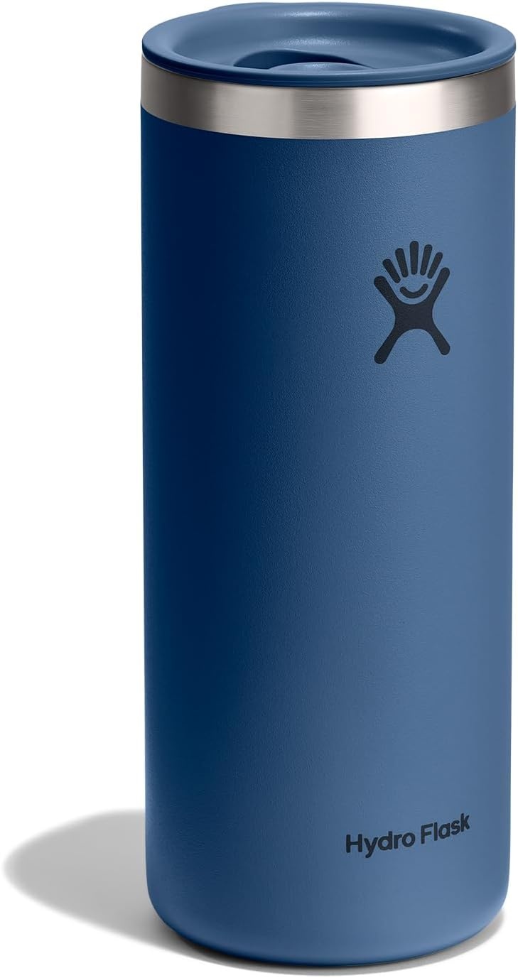 image:imageHydro Flask Travel Coffee Cup Insulated Stainless Steel NonSpill Leak Proof ToGo Coffee Tumbler 20 Oz Palmer GreenHarbor Blue